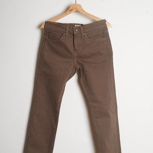 484 Slim-fit garment-dyed five-pocket pant  ( Kurabo Japanese Fabric )